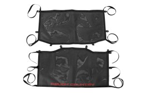 Jeep Gladiator Mesh Bikini Top - Rough Country - Plus - Black - '20-'24